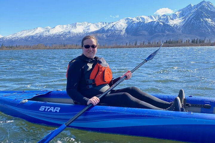 3 Hour Ladies Only Kayak Tour in Knik River - Photo 1 of 8